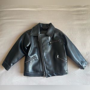 Toddler Kenneth Cole Reaction Vegan Leather Jacket 24 Months
